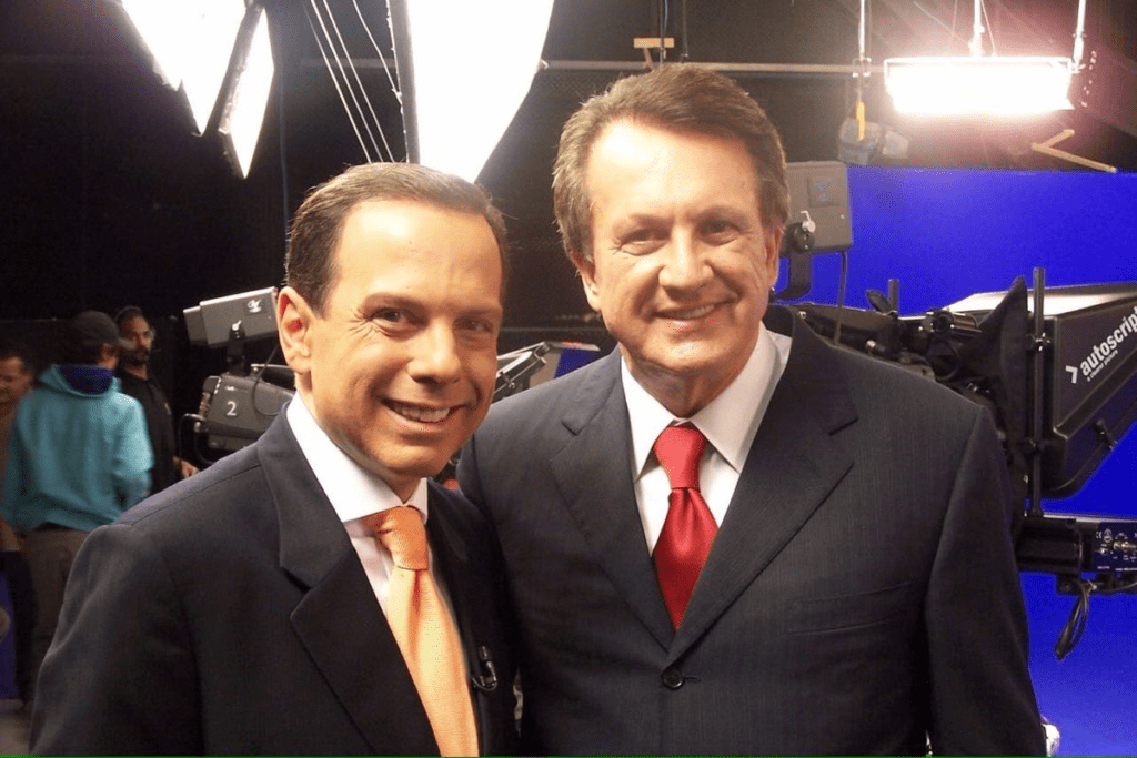 Edson Bueno e João dória em SP.