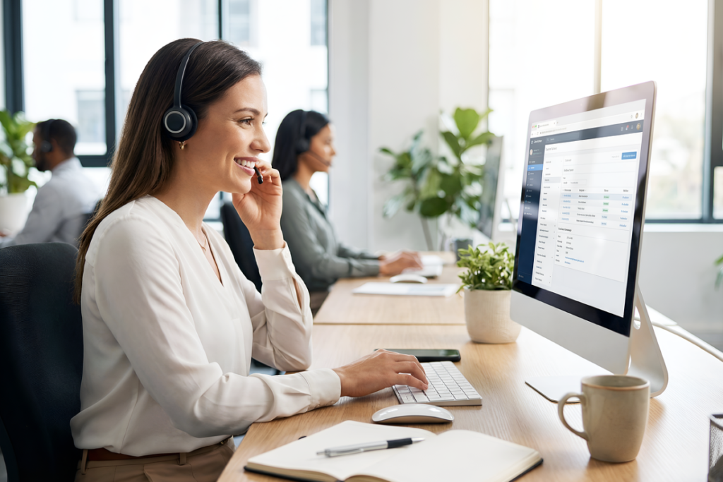 Atendimento telefonico e virtual -atendentes