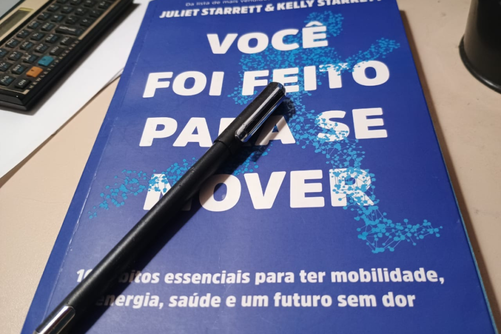 Livro "voce foi feito para se mover" escritorio Reinaldo