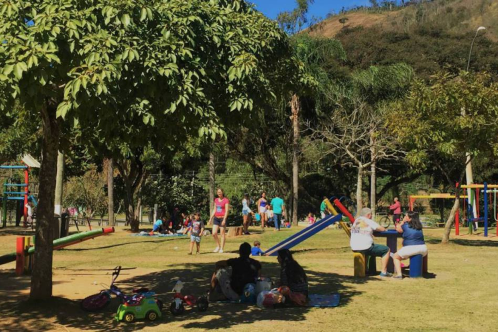 Parque municipal itaipava.