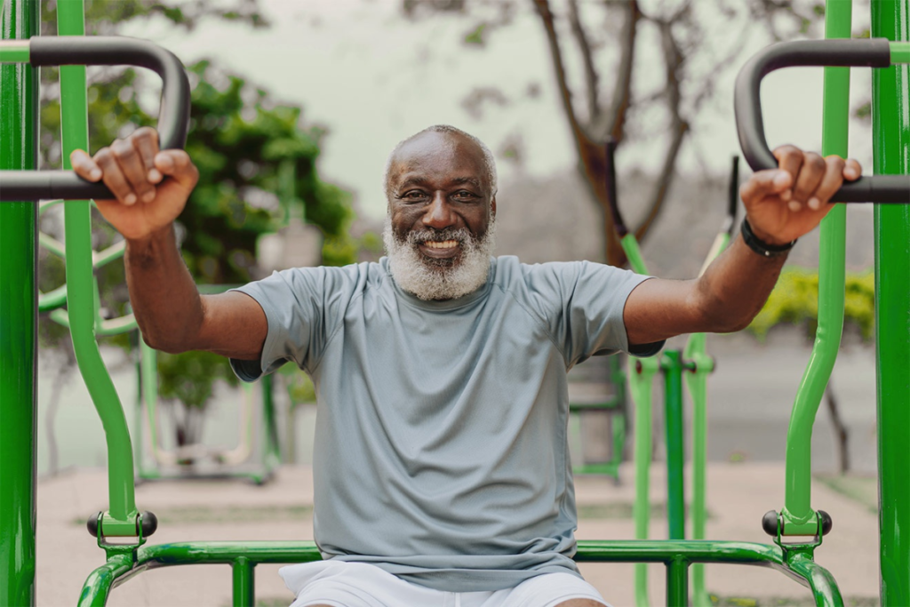 idosos e exercícios físicos.
