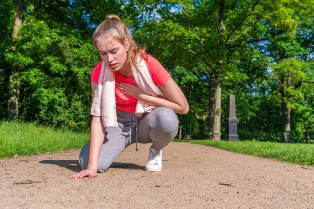 Dor súbita e cuidados.