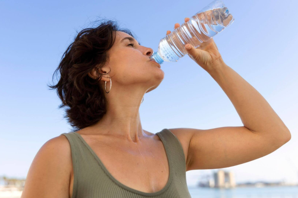Hidratação na idade 50+