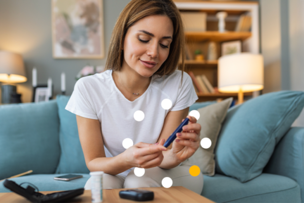 Cuidados mentais no diabetes.