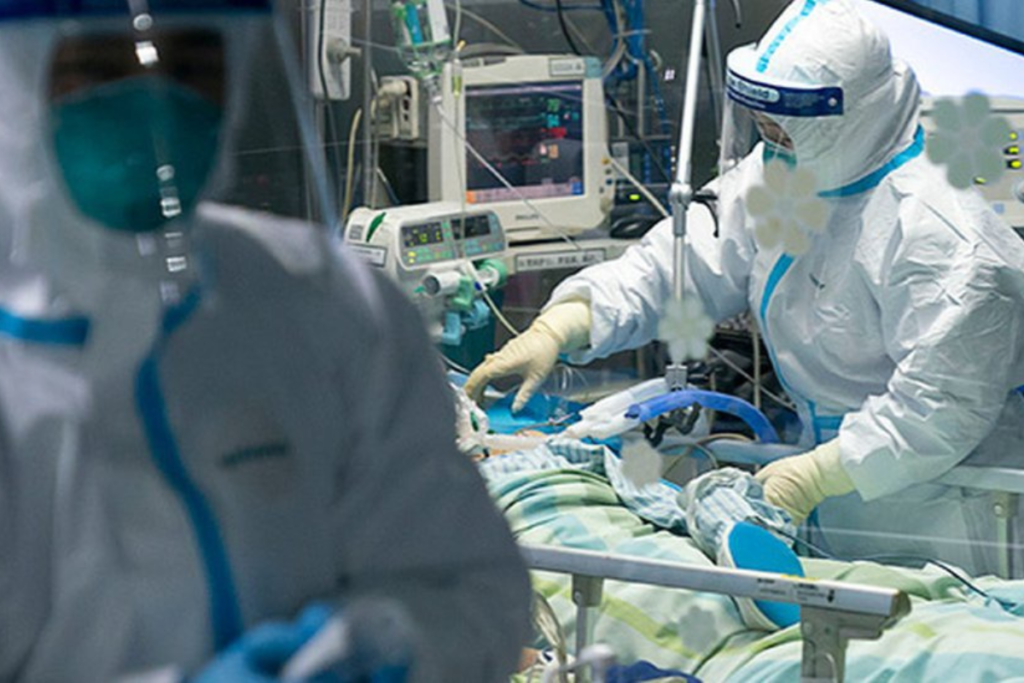 UTI em hospital credenciado ao plano de saúde.