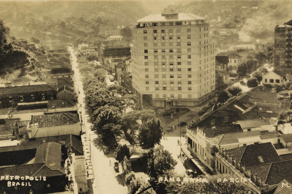 Petrópolis no século passado.