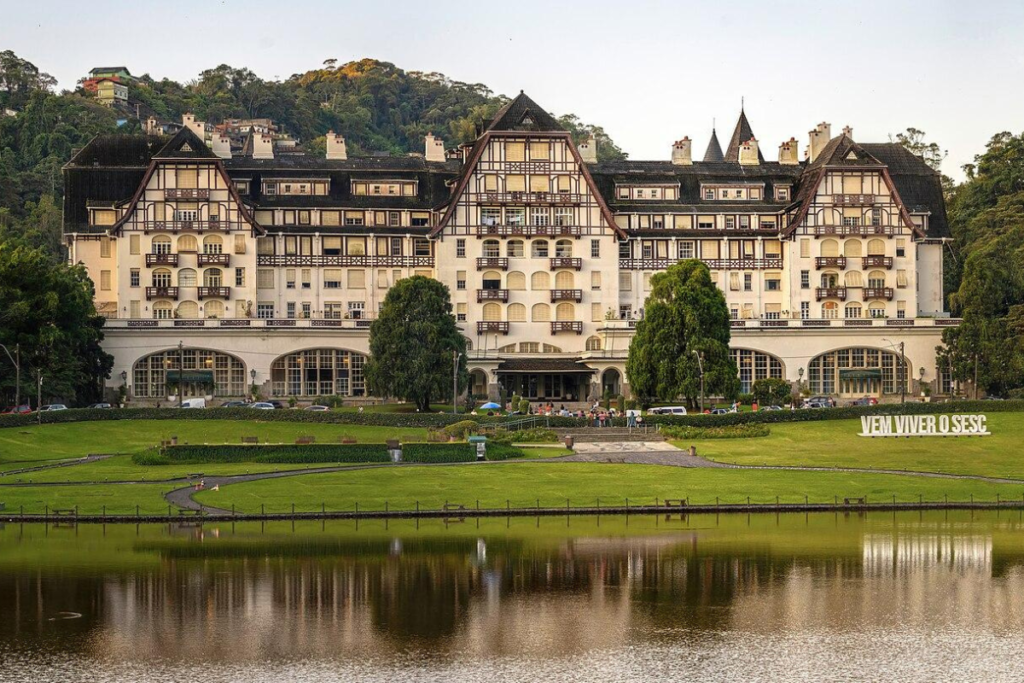 Hotem Quitandinha na cidade de petrópolis.