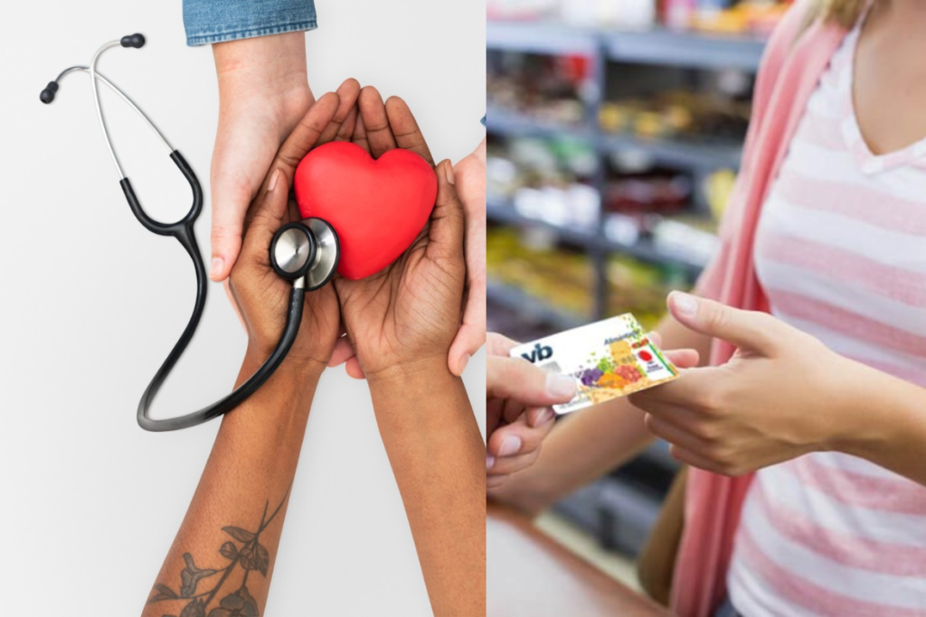 Vale Alimentação e Planos de saúde.