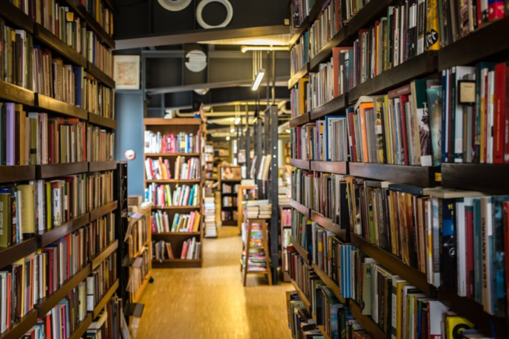 Livraria nas cidades .