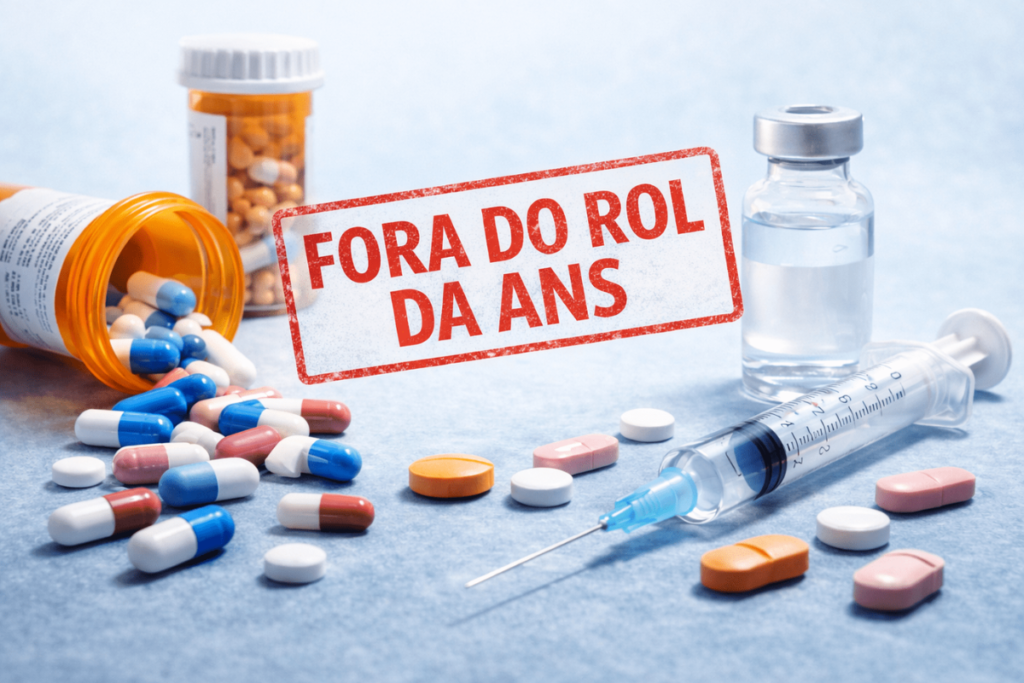Medicamentos fora do rol da ANS.