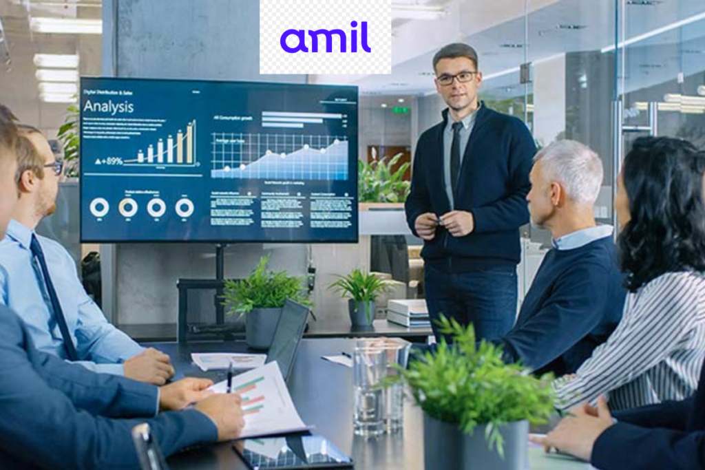 Amil prata nacional nas empresas.