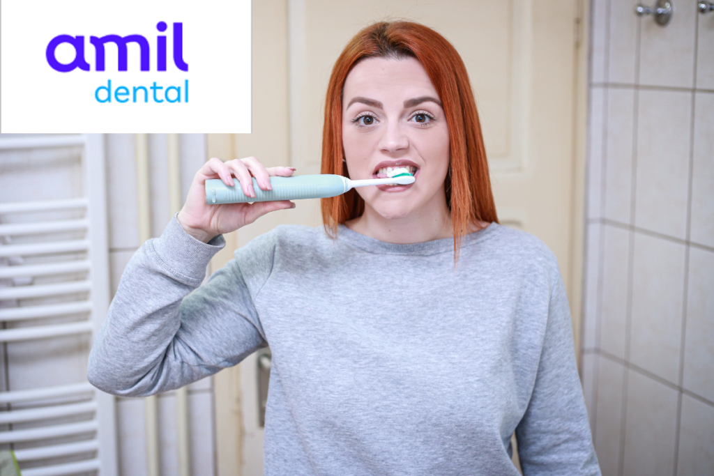 Escovação e cuidados com Amil Dental e AMV.