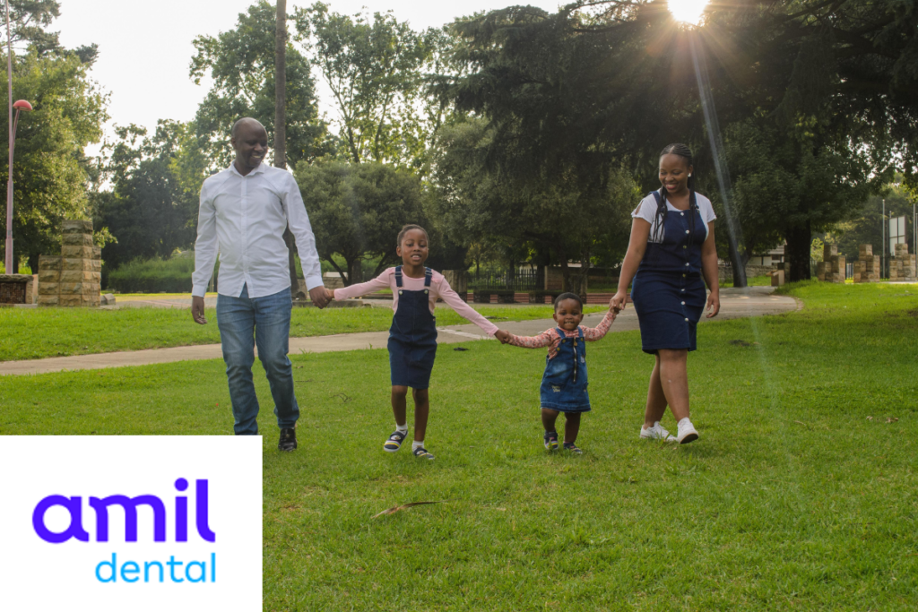 Amil Dental para sua família.
