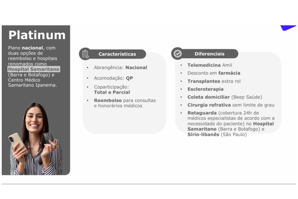 Amil Platinum Nacional Reembolso.