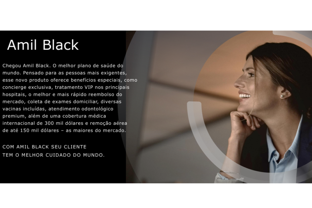 Amil Black PME Saúde.