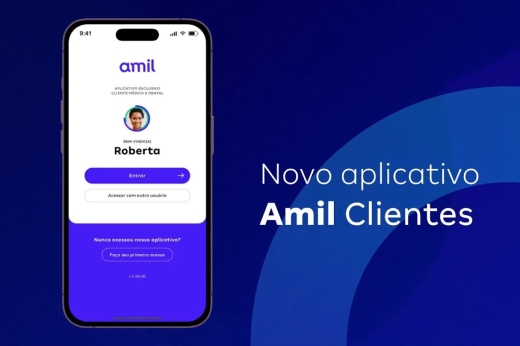 Aplicativo Amil Clientes em Petrópolis.