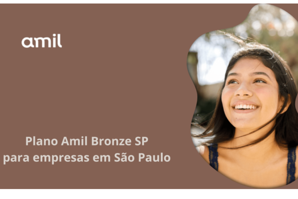 Plano de saúde Amil Bronze para empresas de SP.