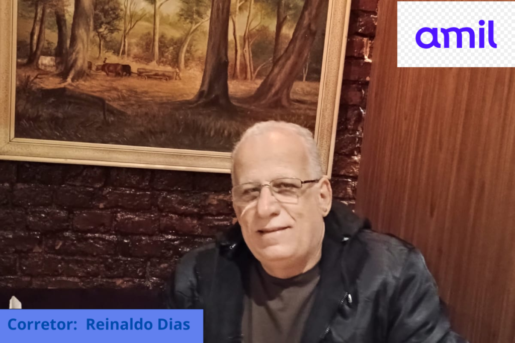 Reinaldo Dias corretor autorizado AMIL Rio/SP.