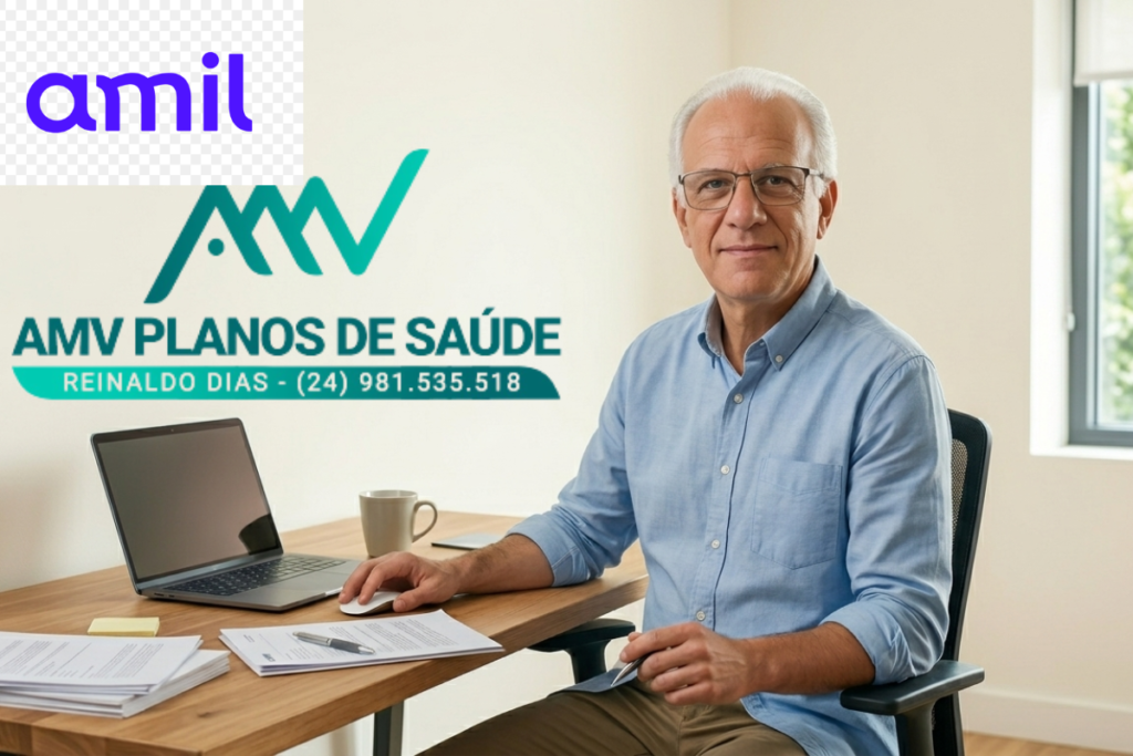 Corretor Reinaldo Dias amil são paulo.
