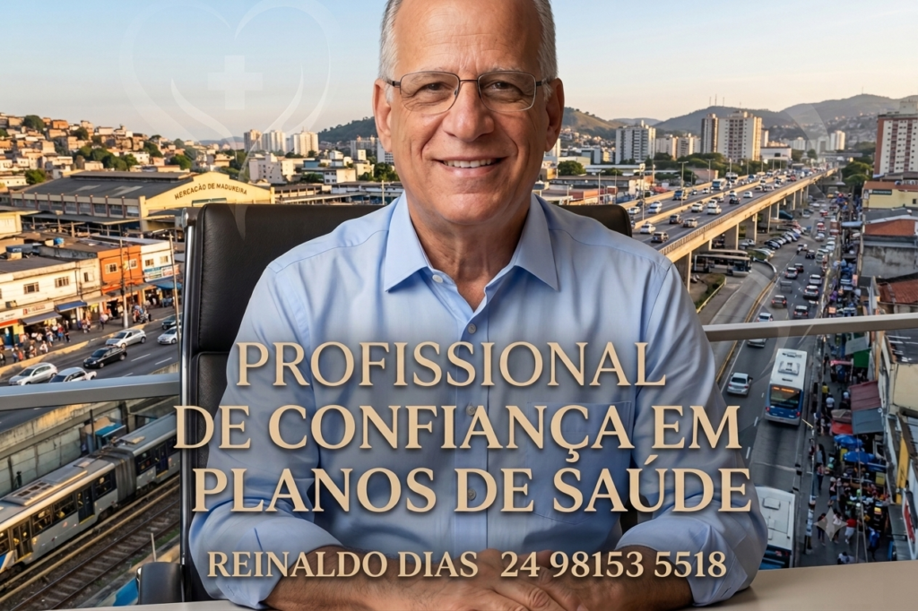Reinaldo Dias, corretor Amil em Madureira, RJ.