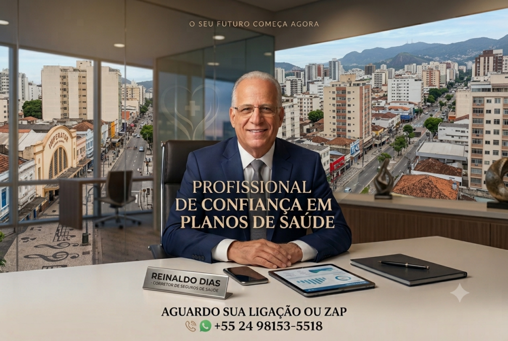 Corretor Reinaldo Dias planos de saúde Méier RJ.